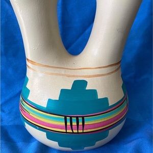 Native American Tesa Wedding Vase, hand painted from Mexico excellent condition